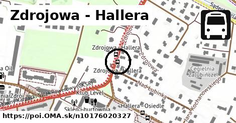 Zdrojowa - Hallera