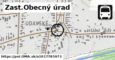 Zast.Obecný úrad