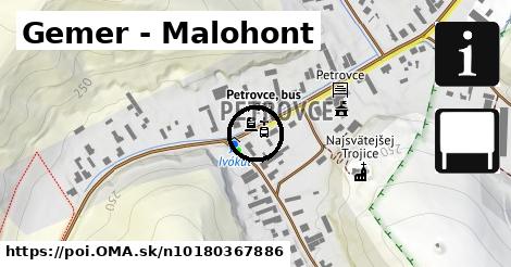 Gemer - Malohont