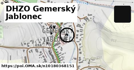 DHZO Gemerský Jablonec