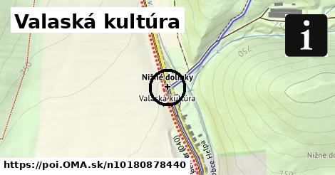 Valaská kultúra