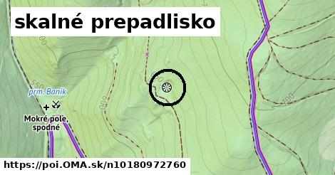 skalné prepadlisko