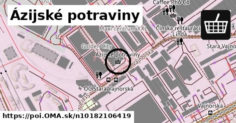 Ázijské potraviny