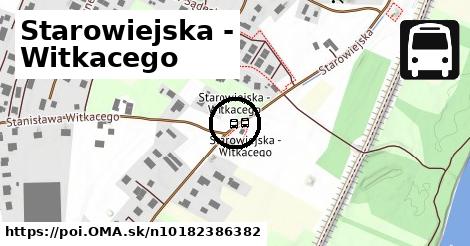 Starowiejska - Witkacego