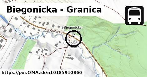 Biegonicka - Granica