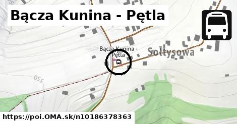 Bącza Kunina - Pętla