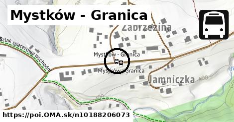 Mystków - Granica