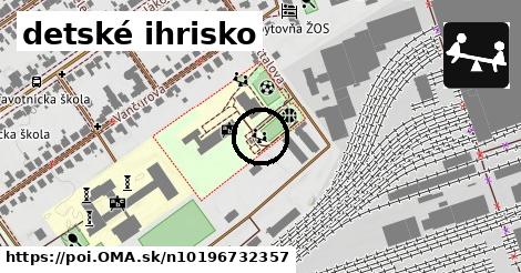 detské ihrisko