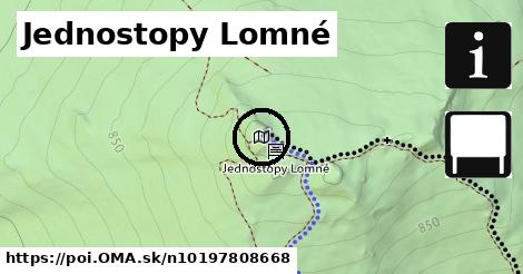 Jednostopy Lomné