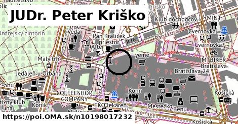 JUDr. Peter Kriško