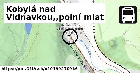 Kobylá nad Vidnavkou,,polní mlat