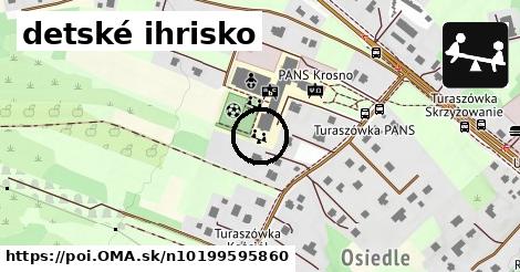 detské ihrisko