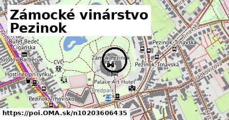 Zámocké vinárstvo Pezinok