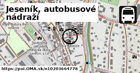 Jeseník, autobusové nádraží