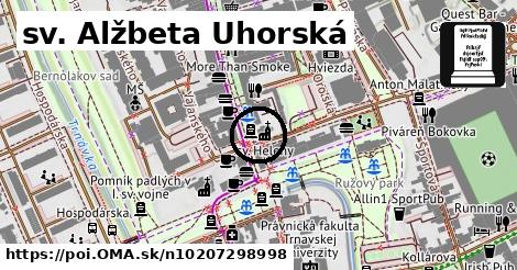 sv. Alžbeta Uhorská