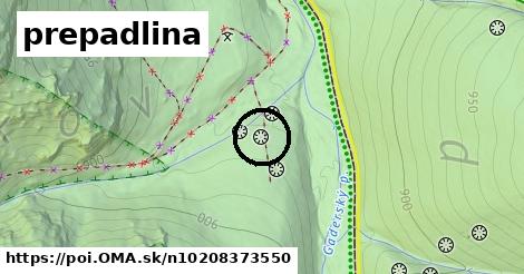 prepadlina