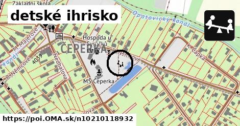 detské ihrisko