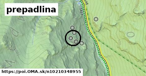 prepadlina