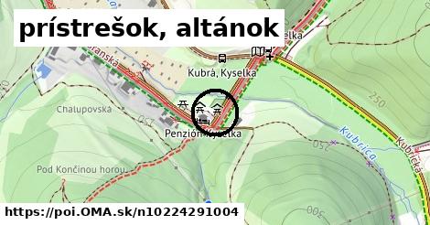 prístrešok, altánok