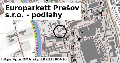 Europarkett Prešov s.r.o. - podlahy