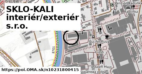 SKLO-KALI interiér/exteriér s.r.o.