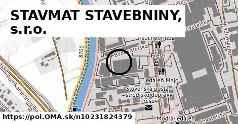 STAVMAT STAVEBNINY, s.r.o.