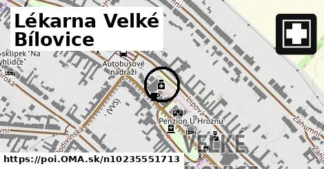 Lékarna Velké Bílovice