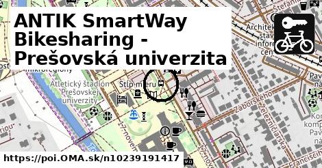 ANTIK SmartWay Bikesharing - Prešovská univerzita