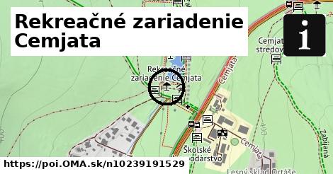 Rekreačné zariadenie Cemjata