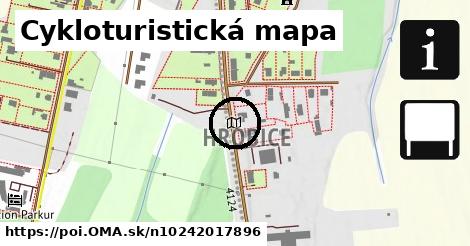 Cykloturistická mapa