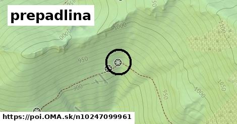 prepadlina