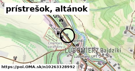 prístrešok, altánok