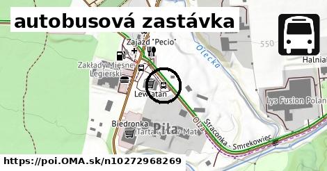 autobusová zastávka