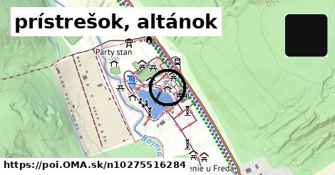 prístrešok, altánok