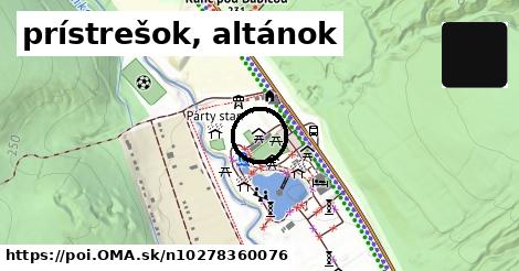 prístrešok, altánok