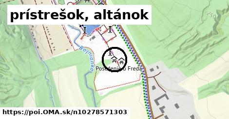 prístrešok, altánok