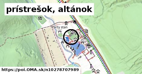 prístrešok, altánok