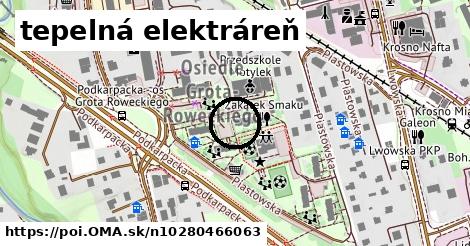 tepelná elektráreň