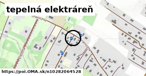 tepelná elektráreň