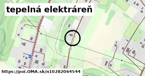 tepelná elektráreň