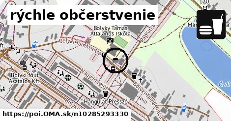 rýchle občerstvenie