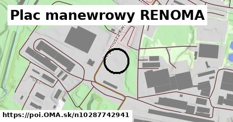 Plac manewrowy RENOMA