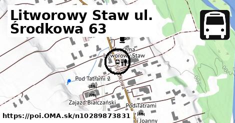 Litworowy Staw ul. Środkowa 63