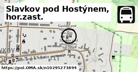 Slavkov pod Hostýnem, hor.zast.