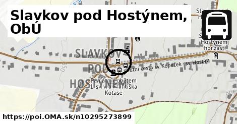 Slavkov pod Hostýnem, ObÚ