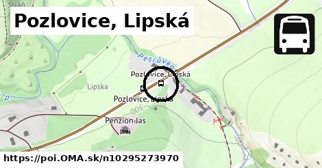 Pozlovice, Lipská