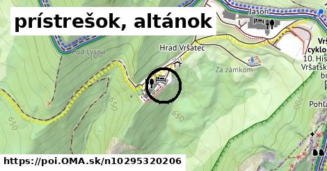 prístrešok, altánok