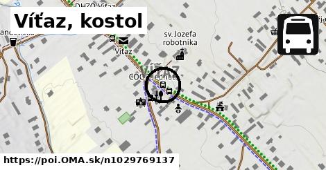 Víťaz, kostol