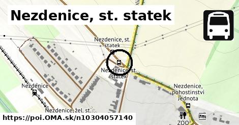 Nezdenice, st. statek