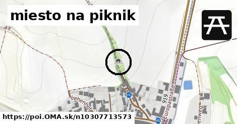 miesto na piknik